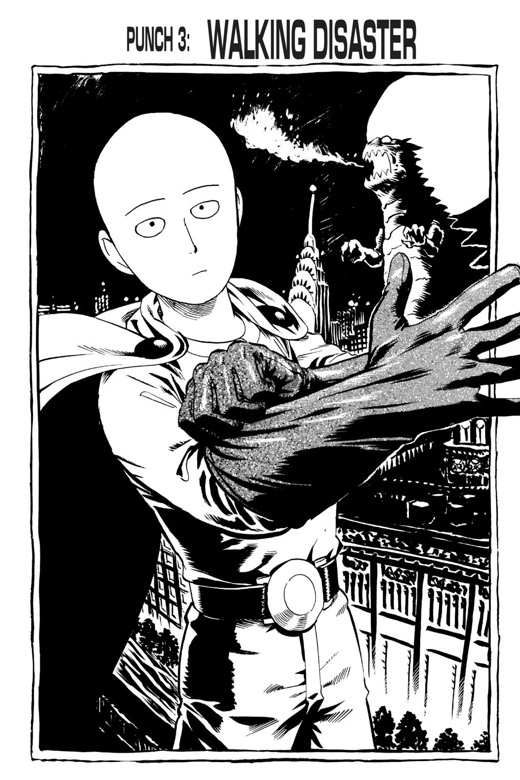 One Punch Man Official Chapter 3 | Read One Punch Man Manga Online